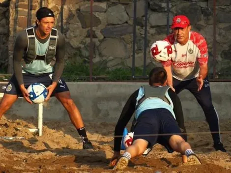 Miguel Jiménez se reportó a los entrenamientos de Chivas