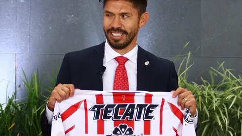 Peralta fue presentado hace exactamente un año en el Estadio Akron