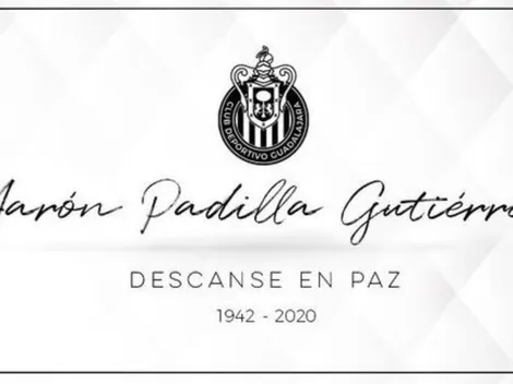 Chivas envió sus condolencias por la muerte de Aarón Padilla