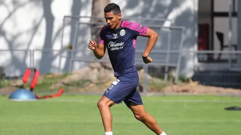 Sepúlveda feliz de volver a entrenar con Chivas.