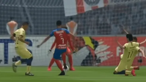 Chivas se quedó con el primer eClásico Nacional (Foto: Captura)