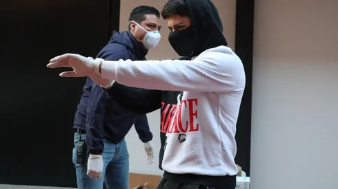 López asistió este lunes a las pruebas médicas en Verde Valle tras incumplir la cuarentena en Jalisco