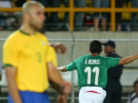 El histórico golazo de Ramón Morales para derrotar a Brasil