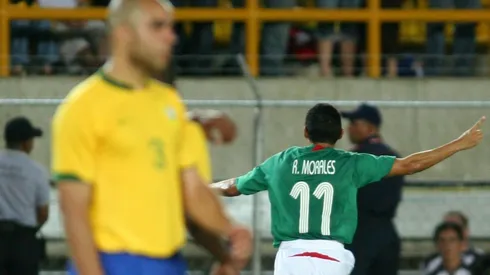 Morales fue artífice de uno de los goles más recordados del Tri en Copa América