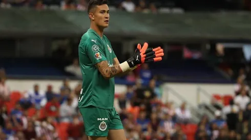 Gudiño festejó su atajada a través de las redes sociales en el triunfo rojiblanco