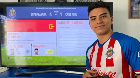 Beltrán se mostró feliz por el triunfo en la eLiga MX.