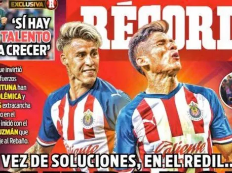 Chivas, en la portada de Récord: "Compraron problemas"