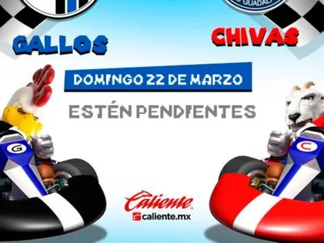 Chivas reta a Querétaro a una competencia de Mario Kart