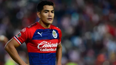 Jesús Sánchez en el encuentro ante Pachuca del Clausura 2020