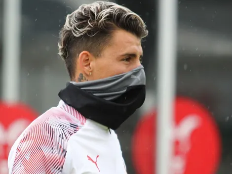 El Chicote impresionó a todos con dos golazos en el entrenamiento