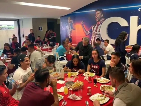 La disciplina alimenticia de Macías en el convivio de Chivas