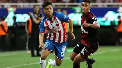 Fernando Beltrán en el Apertura 2019 ante Atlas