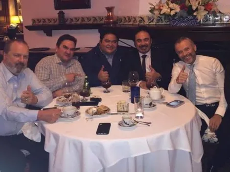 ¿Actuado? Higuera tras los "cruces" cenó con grupo de Fútbol Picante