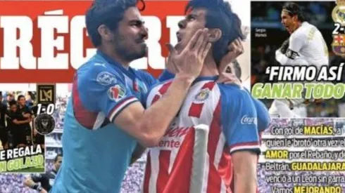 El segundo triunfo seguido de Chivas apareció en las portadas