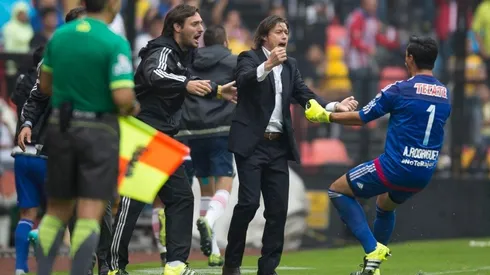 El ex timonel rojiblanco envió sus mejores deseos al Rebaño