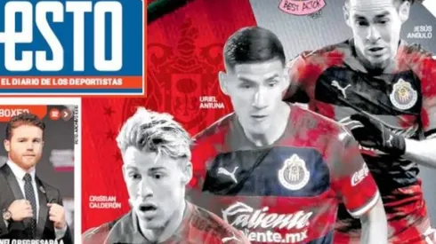 Una portada poco positiva contra Chivas realizó el matutino