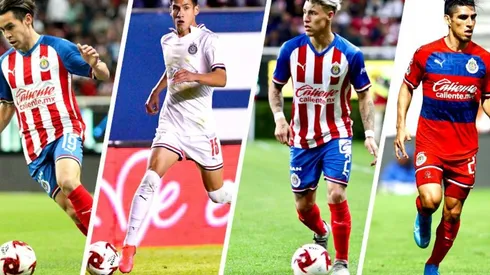 Angulo y Calderón son los que más han sufrido para obtener minutos en Chivas