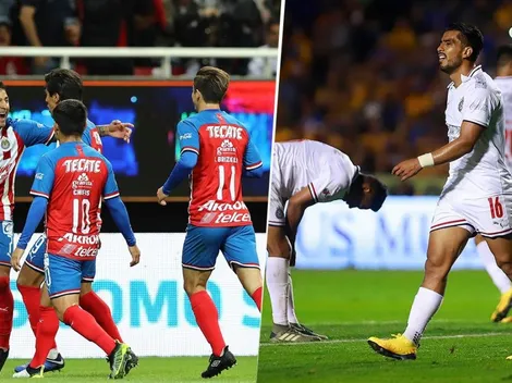 Dos caras de la misma moneda: Chivas es líder de los primeros tiempos