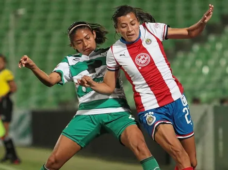 Chivas no pudo aguantar la ventaja y empató contra Santos