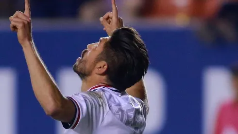 Peralta consigue en San Luis su primer gol como rojiblanco en la Liga MX