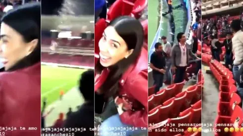 El video dejó en evidencia el vergonzoso acto de Aranza Sánchez en la tribuna del Estadio Akron