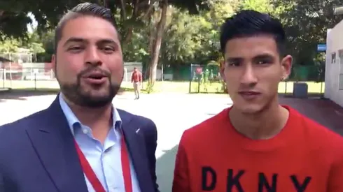 Antuna se mostró entusiasmado con el apoyo de los aficionados.