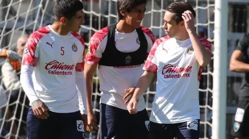 JJ Macías (centro) y Angulo (derecha) son dos de los cuatro convocados al Tri Sub-23