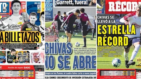 Sin jugar, Chivas sigue marcando la pauta en los medios