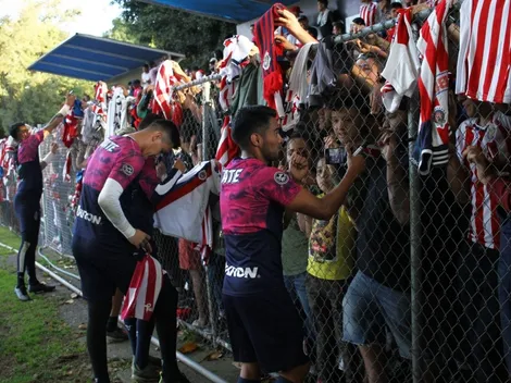 El increíble ambiente en entrenamiento de Chivas