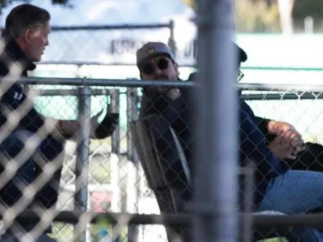 Amaury Vergara y Ricardo Peláez supervisan el entrenamiento de esta tarde