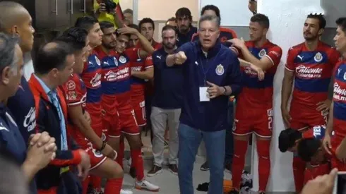 La emocionante arenga de Ricardo Peláez antes del partido frente a Venados