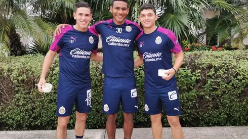 Dos de los jóvenes que hicieron la pretemporada recibieron su novatada
