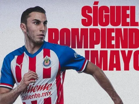 Chivas confirma que Mayorga va cedido a Pumas