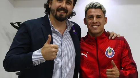 Calderón fue la penúltima pieza presentada por Chivas a falta de Alexis Peña para blindar la zaga