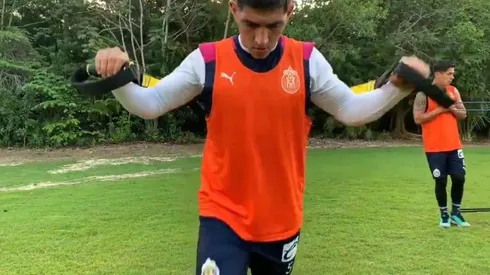 El "Pocho" Guzmán se incorporó de inmediato a la pretemporada rojiblanca en Cancún
