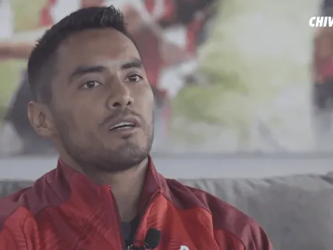 Gallito Vázquez no ocultó su felicidad por volver al Rebaño Sagrado