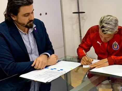 Las primeras palabras de Calderón en Chivas incluyeron una promesa