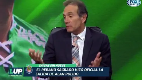 El "Sheriff" Quirarte fue claro al criticar la decisión de Pulido de irse de Chivas