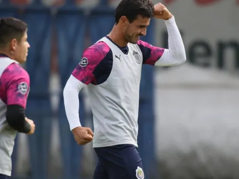 Oswaldo Alanis vuelve a entrenarse en Chivas
