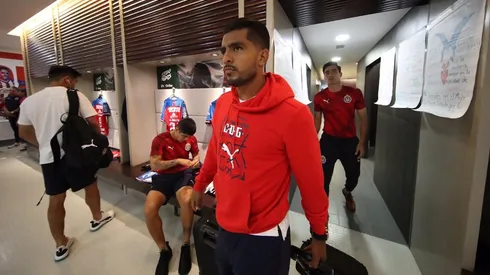 Los rojiblancos ya se encuentran en su vestidor principal en el Estadio Akron previo a este partido