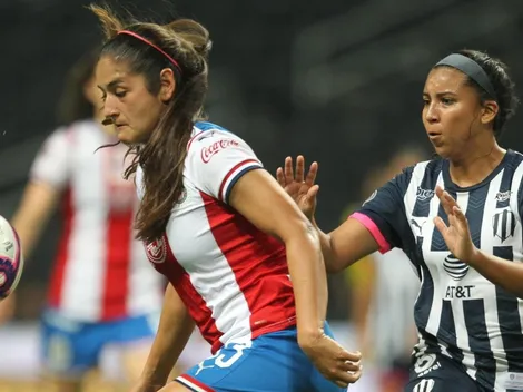 Chivas Femenil no pudo con las Rayadas de Monterrey