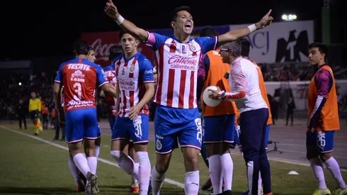 El capitán rojiblanco anotó el domingo su primer gol como jugador de Chivas