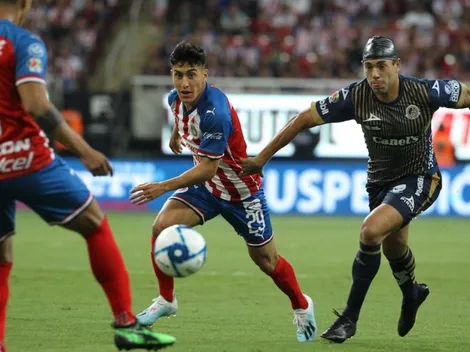 Alejandro Zendejas se pierde el resto de la temporada en Chivas