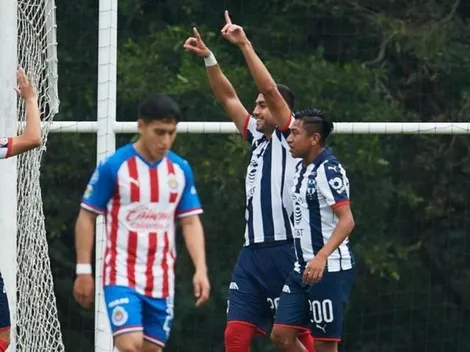 Dura derrota de Chivas Sub-20 ante Rayados