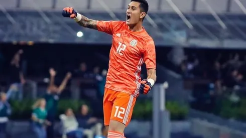 Raúl Gudiño fue titular este martes en la victoria 3-1 sobre Panamá en el Estadio Azteca por la Liga de Naciones de la Concacaf