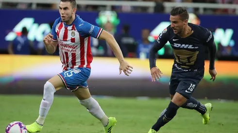 Mayorga y Alexis Vega aparecieron entre los titulares, mientras César Huerta fue suplente en la última apareción de Chivas