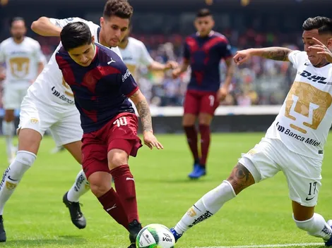 Chivas enfrentará a Pumas de rojiblanco
