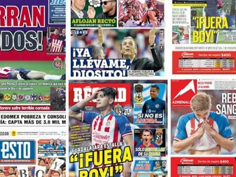Las portadas apuntan contra Tomás Boy