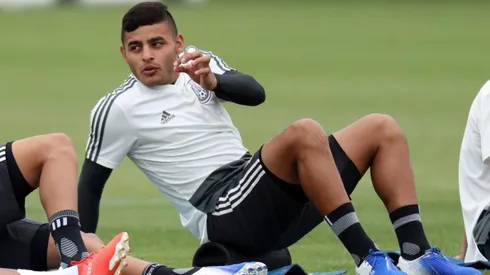 Alexis Vega en la Selección Mexicana.