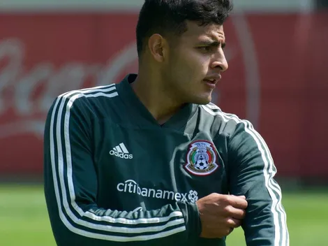 Alexis Vega ya entrenó con el Tri para la Fecha FIFA
